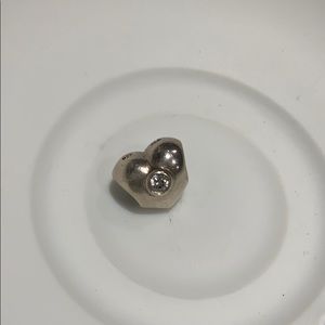 Pandora Diamond Heart Charm